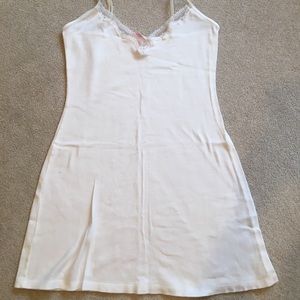 Victoria’s Secret White Cotton Knit Teddy Sz Small